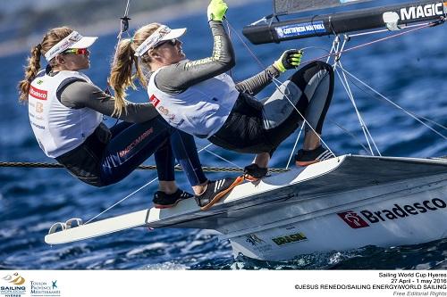 Campeãs olímpicas são eleitas pelo quarto ano consecutivo como as melhores da modalidade no país / Foto: Jesus Renedo/ Sailing Energy